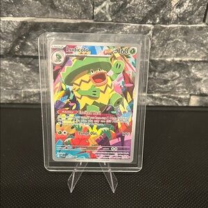 Pokémon Ludicolo 095/094 Illustration Rare Holo Card from Phantasmal Flames 🔥set